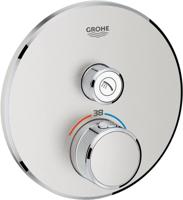 Opbouwdeel GROHE Grohtherm Smartcontrol Douche T, Rond - thumbnail