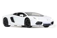 Rastar RC Lamborghini Aventador jongens 27 MHz 1:14 wit - thumbnail