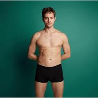 2-Pack Basics Heren Shorty - 32321 - Comfortabele Heren boxershorts - Heren onderbroeken - Zwart, donkerblauw, grijs - thumbnail