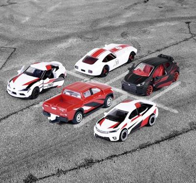 Majorette Auto Toyota Racing 5 stuks Kant-en-klaar model Personenauto (model) - thumbnail