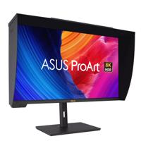 ASUS ProArt Display 8K PA32KCX, professionele monitor 32 inch UHD IPS (7680 x 4320), 60 Hz, 5 ms (GTG), geïntegreerde Colorimetto, automatische kalibratie, Dolby Vision, 97% DCI-P3, ergonomische - thumbnail