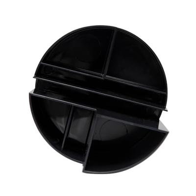 MAUL bureauorganizer pennenbak Roundbox Ø14x12.5cm, 7 vaks zwart MAUL bureauorganizer pennenbak Roundbox Ø14x12.5cm, 7 vaks zwart