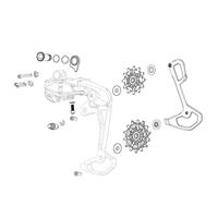 SRAM bout screw kit eagle axs rear derailleur - thumbnail