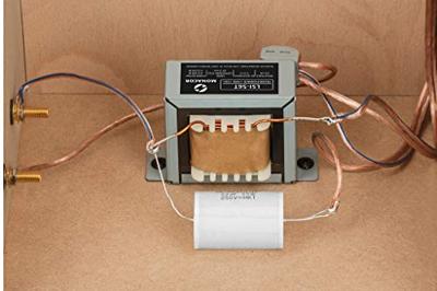 Monacor KATANA-M1 2-weg luidspreker (bouwpakket) Incl. frequentiewissel, Incl. kabel