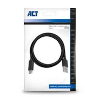 ACT AC7350 USB-C 2.0 Kabel USB-C Male/USB-A Male - 1 meter - thumbnail