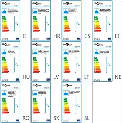 VidaXL Plafondlamp met kralen rond e14 roze