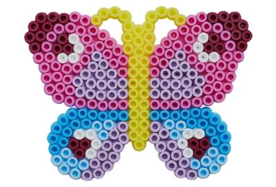 Hama Strijkkralen Midi Vlinder en Bloem 1100 Stuks