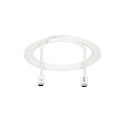 Thunderbolt 3-kabel 20 Gbit/s wit. 6ft 20 Gbit/s - wit
