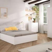 Ladekast - Sweet - 4 lades - Wit - 95 x 77,5 x 40 cm - thumbnail