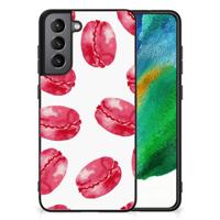 Samsung Galaxy S21FE Back Cover Hoesje Pink Macarons - thumbnail