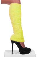 Beenwarmers neon-geel - thumbnail