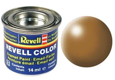 Revell verf voor modelbouw nummer 382 hout bruin zijdemat