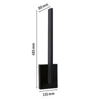 Paulmann Levka 94786 LED-buitenlamp (wand) LED 13.5 W Antraciet - thumbnail