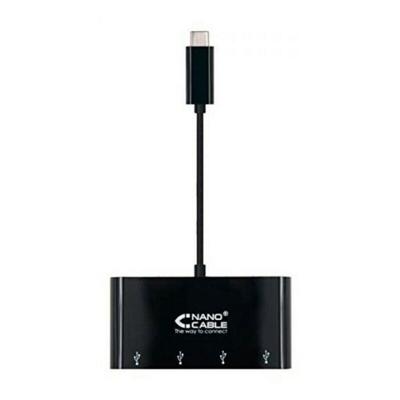 Adapter USB-C naar USB NANOCABLE 10.16.4401-BK (10 cm) 10 cm