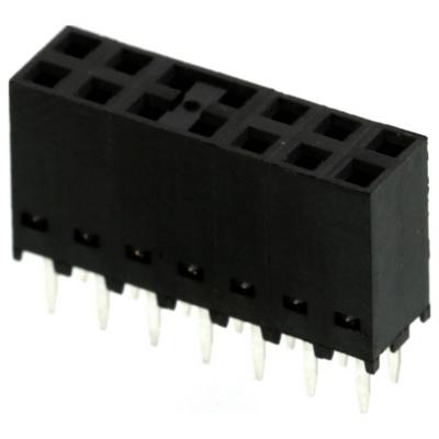 Molex 901512114 Female header, inbouw (standaard) Totaal aantal polen: 14 Rastermaat: 2.54 mm Inhoud: 1 stuk(s) Tube