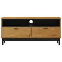 TV-meubel FLAM 110x40x50 cm massief grenenhout - thumbnail