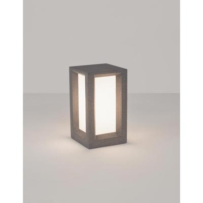 Lyora Vierkante tuinlampCastro zwart - 9739351