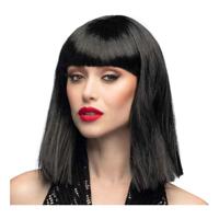 Boland Pruik dance zwart - thumbnail