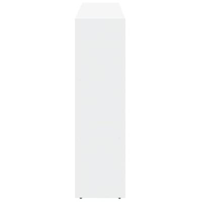 Kamerscherm / boekenkast 3-laags 137,5x29x103,5 cm hout wit Kamerscherm / boekenkast 3-laags 137,5x29x103,5 cm hout wit