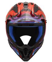 LS2 Helmet mx708 fast ii wash xxl bl./red/color. - thumbnail