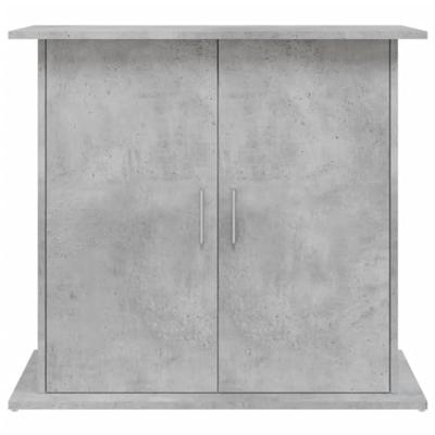 VidaXL Aquariumstandaard 81x36x73 cm bewerkt hout betongrijs