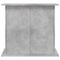 VidaXL Aquariumstandaard 81x36x73 cm bewerkt hout betongrijs - thumbnail