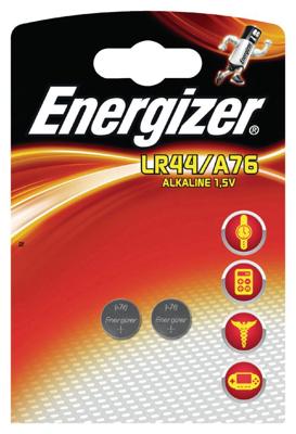 Energizer en-623055 alkaline batterij lr44 1.5 v 2-blister Energizer en-623055 alkaline batterij lr44 1.5 v 2-blister