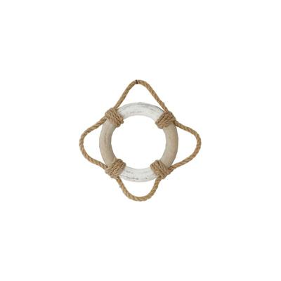 Gerkimex Deco reddingsboei hout 14,5x14,5x2,5cm