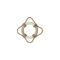 Gerkimex Deco reddingsboei hout 14,5x14,5x2,5cm - thumbnail