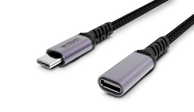 Urban Factory TCE01UF USB-C uittrekkabel - 1m - Wit