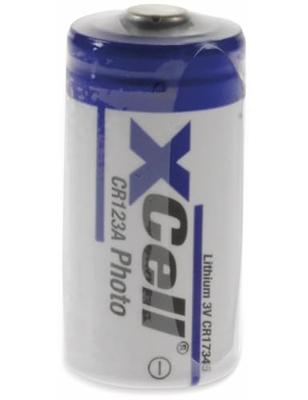 XCell photo123 CR123A Fotobatterij Lithium 1550 mAh 3 V 1 stuk(s) XCell photo123 CR123A Fotobatterij Lithium 1550 mAh 3 V 1 stuk(s)