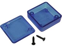 Hammond Electronics 1551RTBU Universele behuizing 50 x 50 x 20 ABS Blauw (doorschijnend) 1 stuk(s) - thumbnail