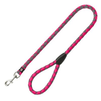 Hondenriem Trixie New Cavo Grafiet Fuchsia S/M