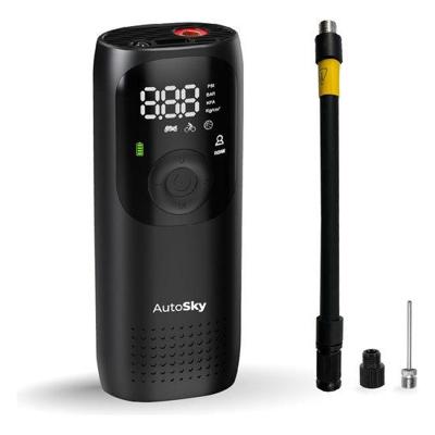 AutoSky EZ2 Compressor Bandenpomp - Draagbare Luchtcompressor