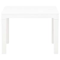 Tuinbanken 2 st kunststof wit - thumbnail