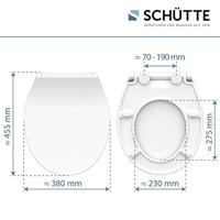 Schütte WC-bril (Wit) - thumbnail