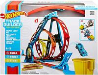 Hot Wheels Track Builder - Driedubbele loopingset - thumbnail