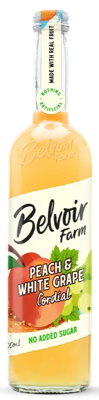 Belvoir Fruit Farms Peach & White Grape Cordial