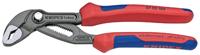 Knipex Cobra® Hightech-Waterpomptang | 180 mm Lengte | Meer-Componentengrepen | Grijs Geatramenteerd - 87 02 180 SB - thumbnail