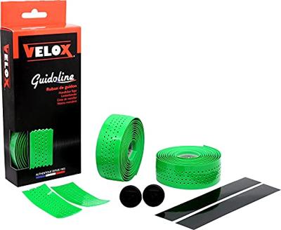 Velox stuurtape gloss soft geperforeerd groen (2st)