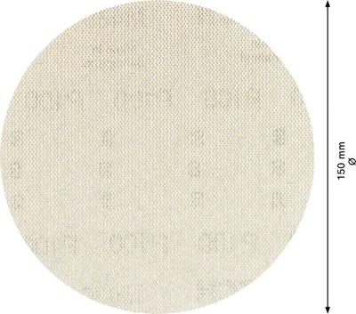 Bosch Accessoires Expert M480 schuurnet voor excenterschuurmachines 150 mm, K100 5-delig - 2608900690