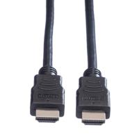 VALUE HDMI High Speed Cable met Ethernet M-M, zwart, 7,5 m - thumbnail