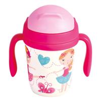 Bino drinkbeker Dancer meisjes 250 ml bamboe - thumbnail