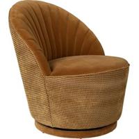 Dutchbone Fauteuil 'Madison', kleur Goud - thumbnail
