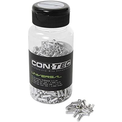 CONTEC einddopje "stopshift" ct cable cover stopshift 500 pcs. pack. silver