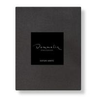 Dommelin Dommelin Topper Hoeslaken Uni Satijn 600TC 787 Basalt 210x210/9 - thumbnail