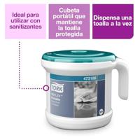 Tork Reflex draagbare dispenser Centerfeed, systeem M4, startpakket - thumbnail