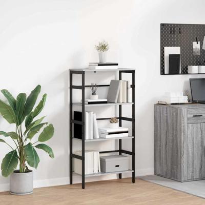 Boekenkast Grijs Sonoma 60 x 29,5 x 115 cm Bewerkt hout