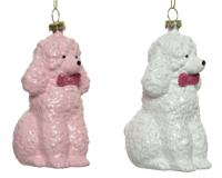 hond kunststof l6.50b9h12 cm a2 kerst Decoris - Decoris - thumbnail