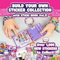 Jazwares Sticki boek en armband met 120 stickers - thumbnail